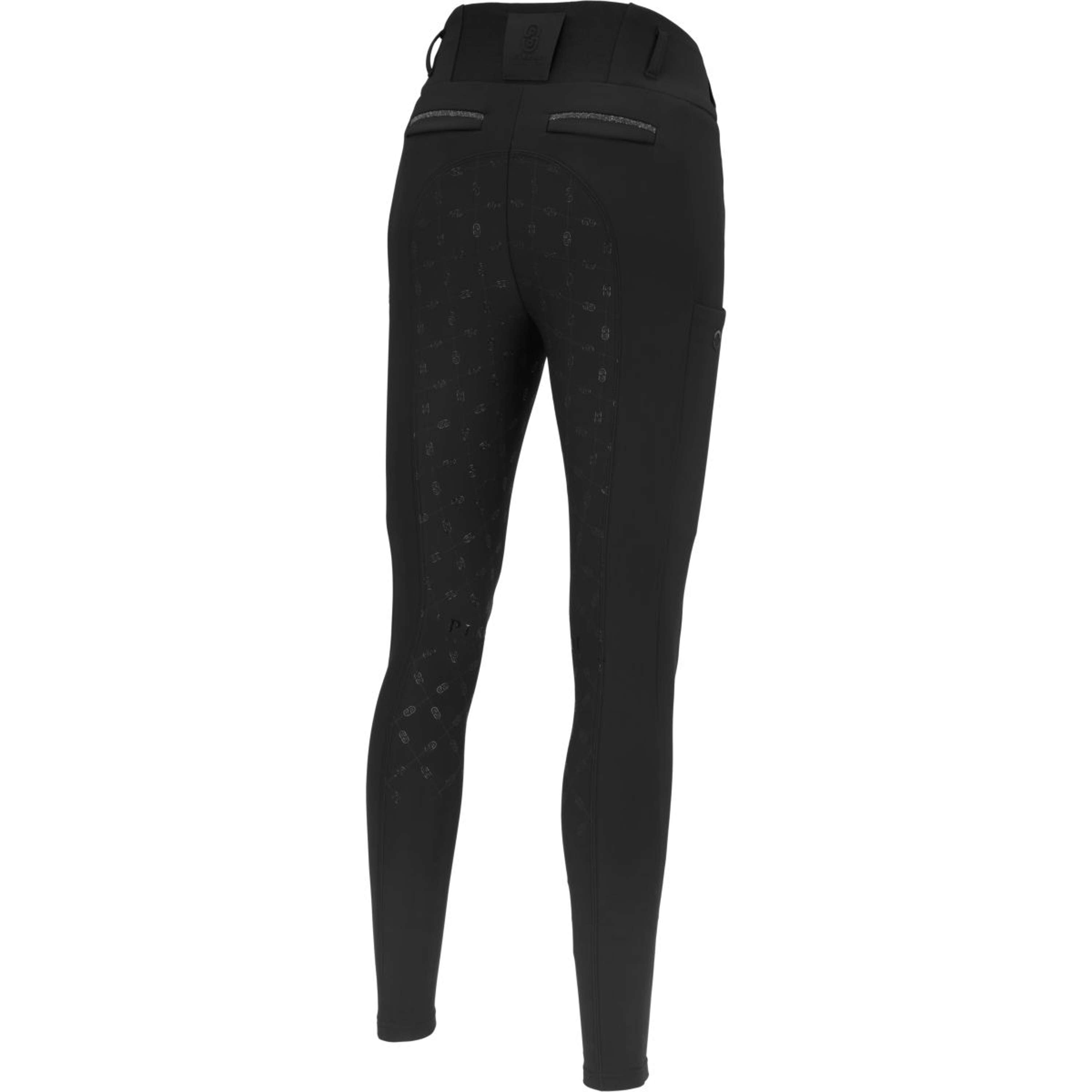 Pikeur Pantaloni da Equitazione Linnet GripTec SO Highwaist Full Grip Nero
