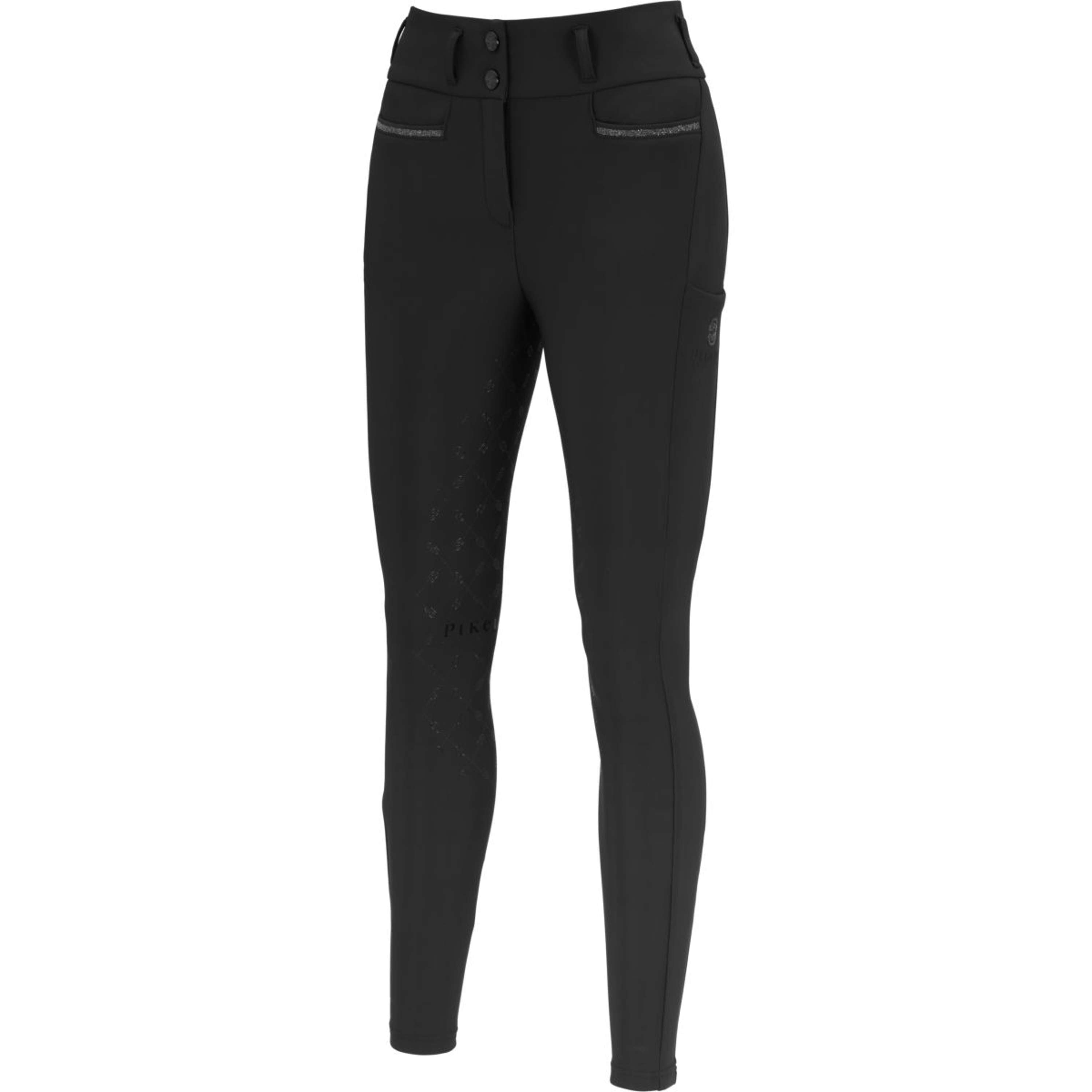 Pikeur Pantaloni da Equitazione Linnet GripTec SO Highwaist Full Grip Nero