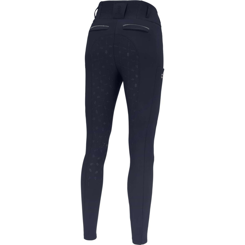 Pikeur Pantaloni da Equitazione Linnet GripTec SO Highwaist Full Grip Nightblue