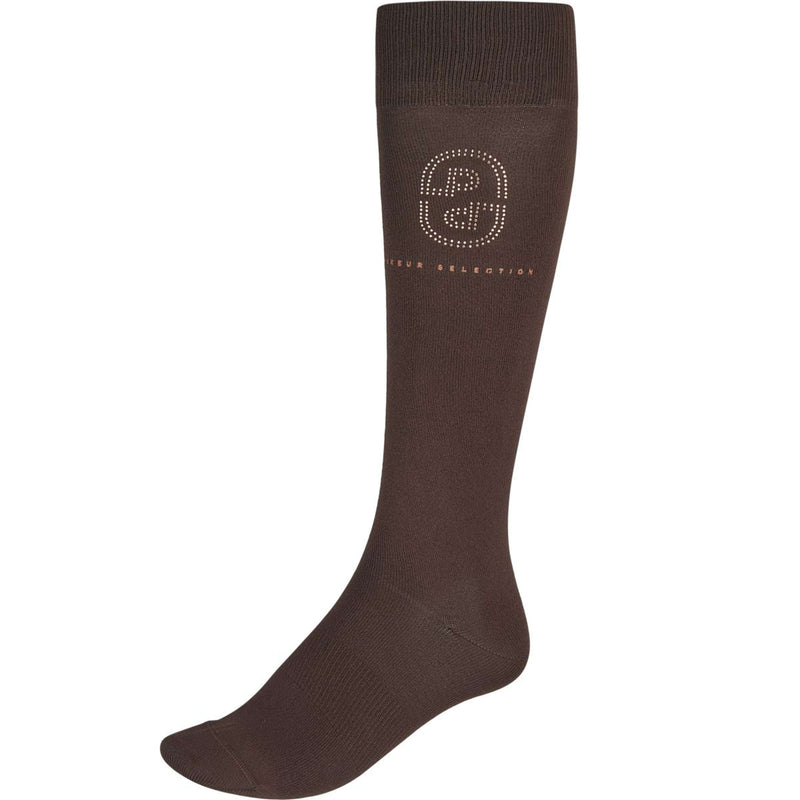 Pikeur Calze da Equitazione Studs Selection AW26 Marrone Cioccolato