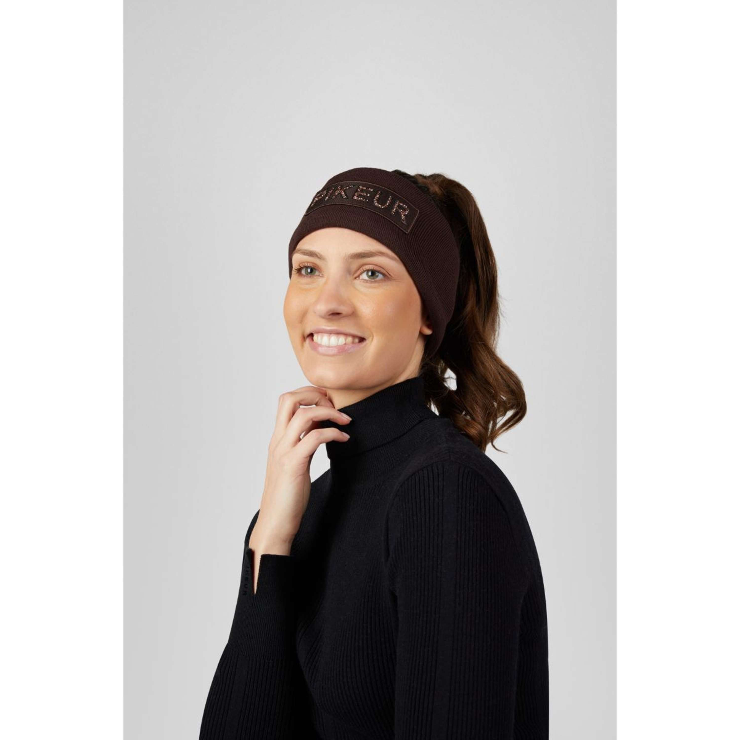 Pikeur Fascia per capelli Cotton Athleisure AW26 Marrone Cioccolato