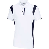 Pikeur Maglietta da Competizione Bianco/maglia blu scuro