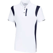 Pikeur Maglietta da Competizione Bianco/maglia blu scuro