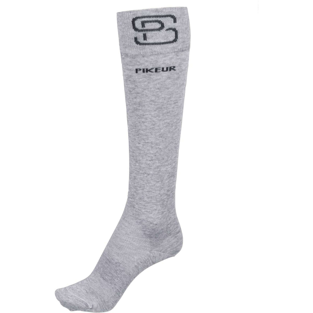Pikeur Calzini Sports Mesh Grigio Chiaro Melange