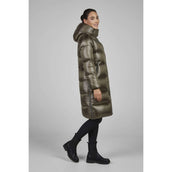 Pikeur Cappotto Lungo Quiltes AW25 Slate Brown