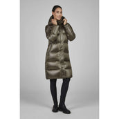 Pikeur Cappotto Lungo Quiltes AW25 Slate Brown