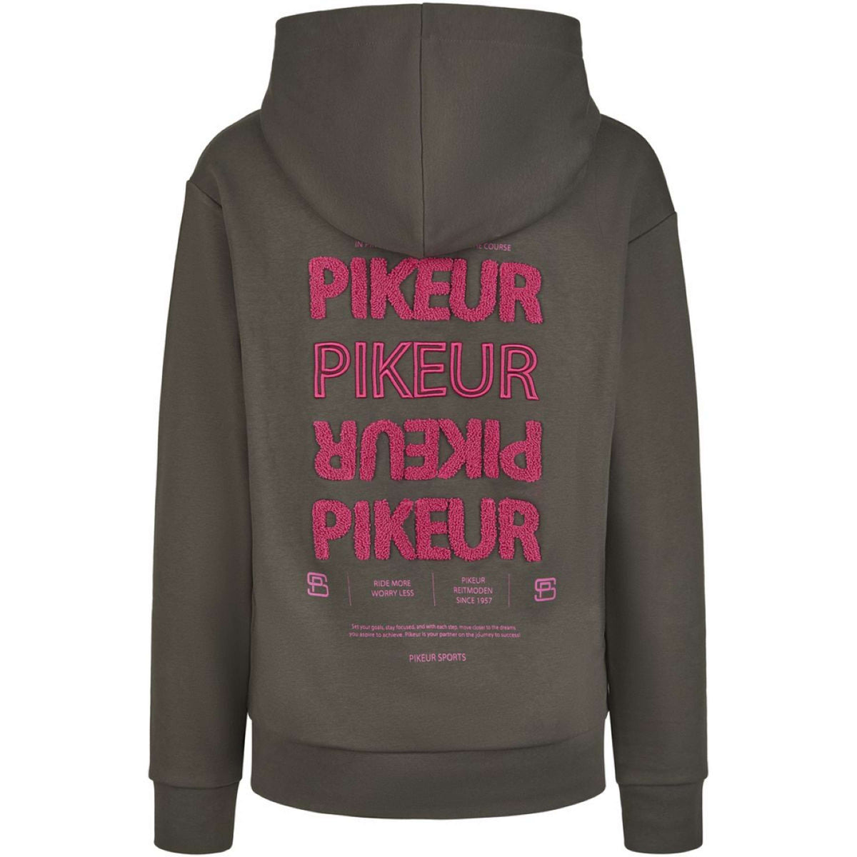 Pikeur Felpa con cappuccio Sports AW25 Deep Khaki