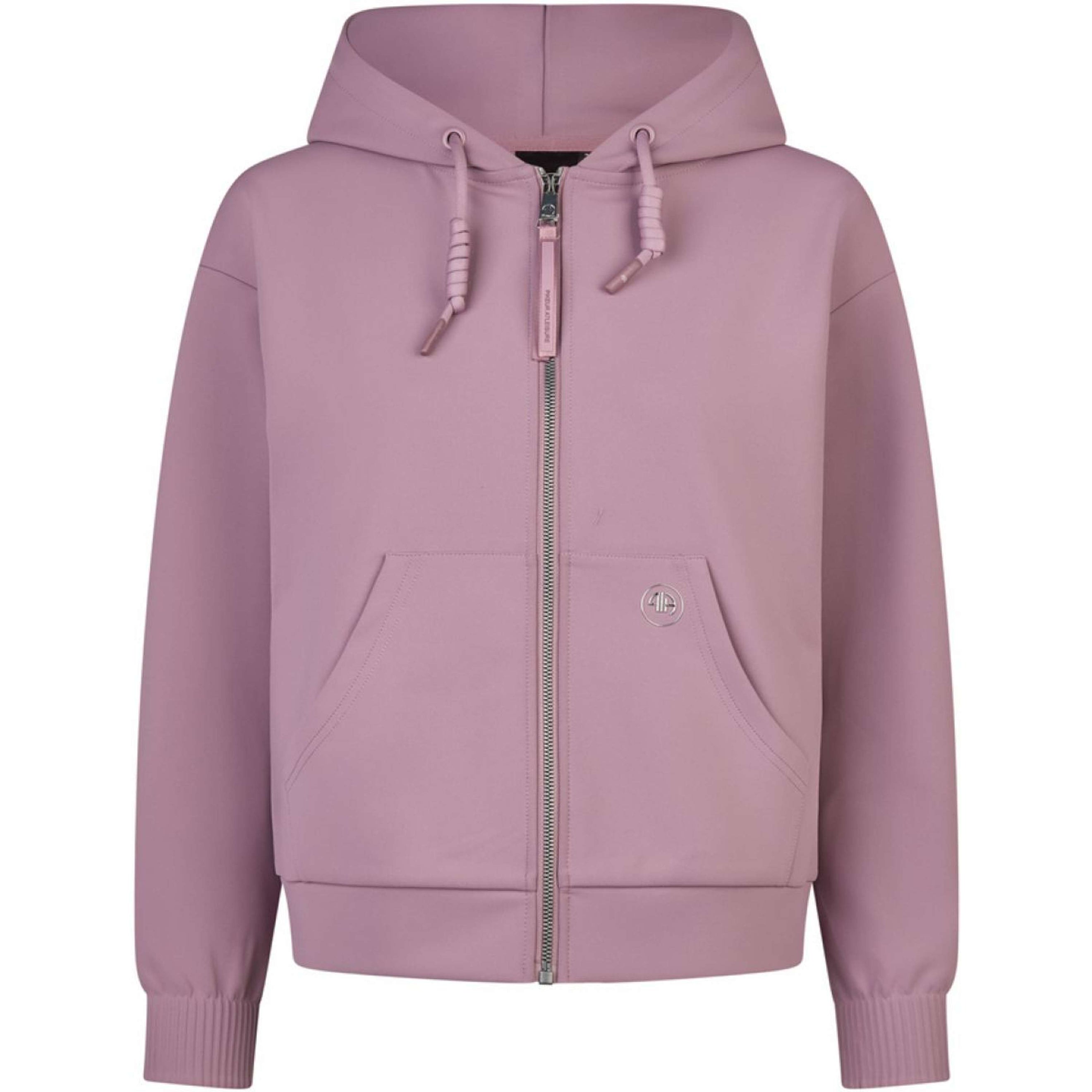 Pikeur Felpa con cappuccio e zip Athleisure AW25 Berry Blush Pikeur Felpa con cappuccio e zip Athleisure AW25 Berry Blush