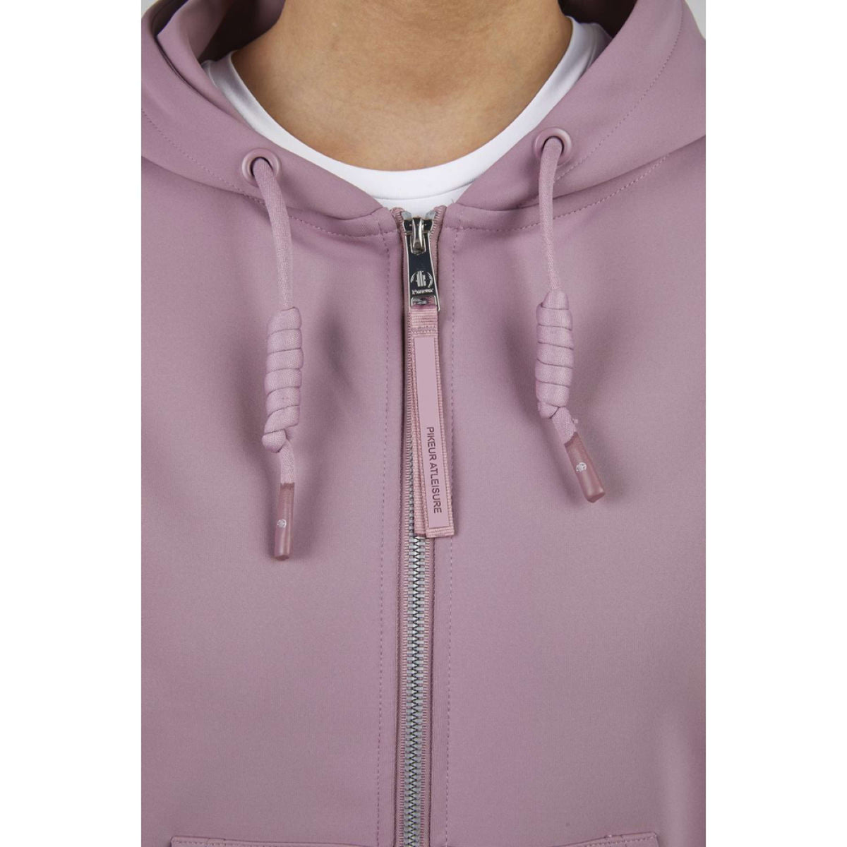 Pikeur Felpa con cappuccio e zip Athleisure AW25 Berry Blush
