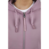 Pikeur Felpa con cappuccio e zip Athleisure AW25 Berry Blush