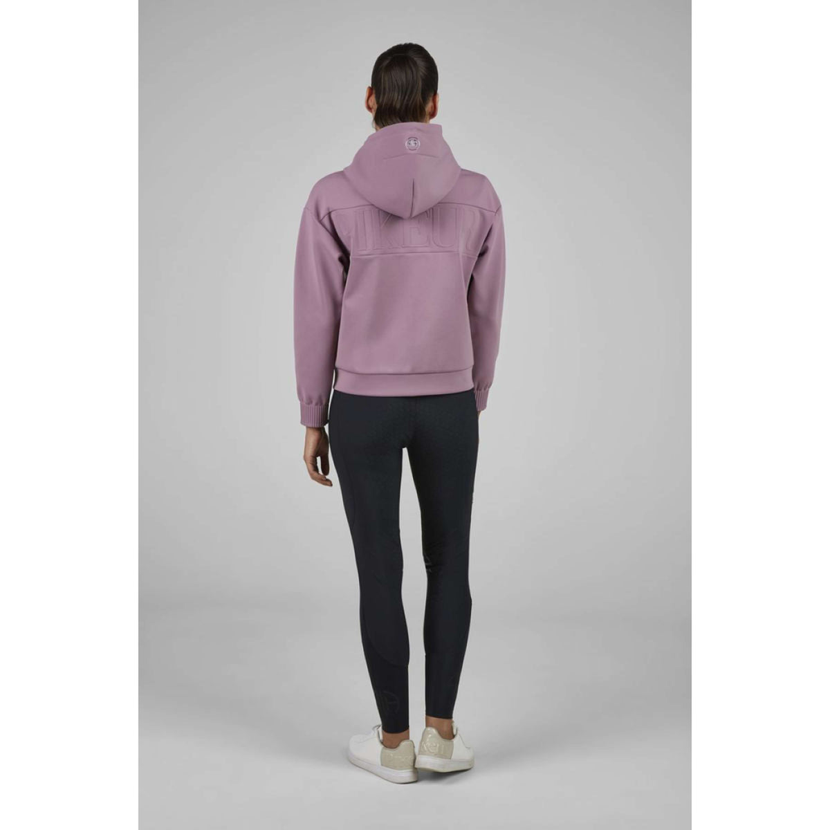 Pikeur Felpa con cappuccio e zip Athleisure AW25 Berry Blush