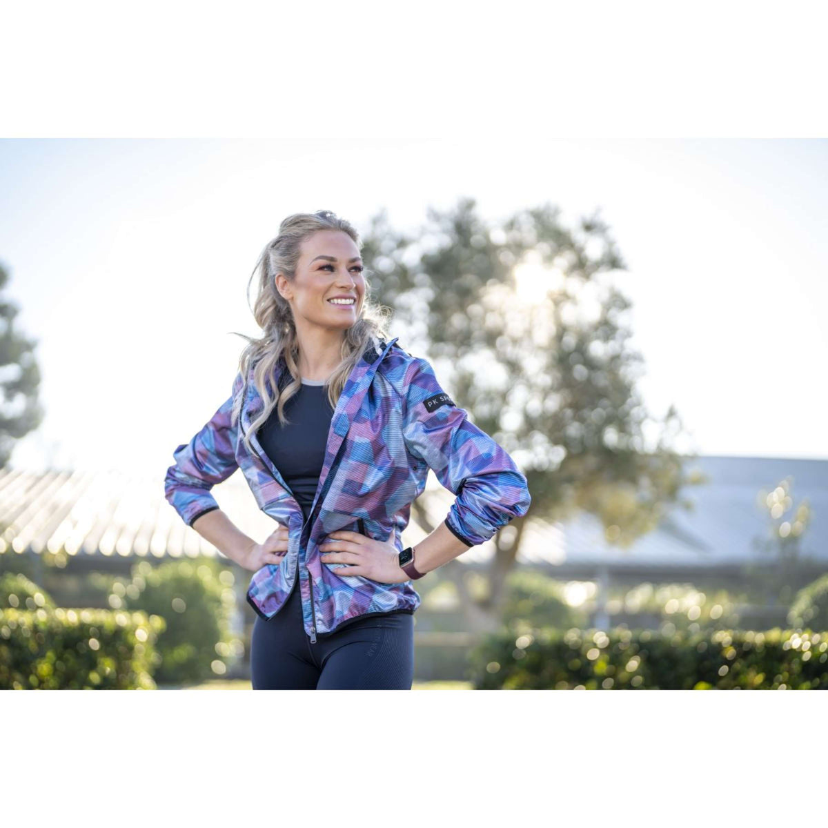PK International Giacca Nebrasko Bambini Fluo Flame