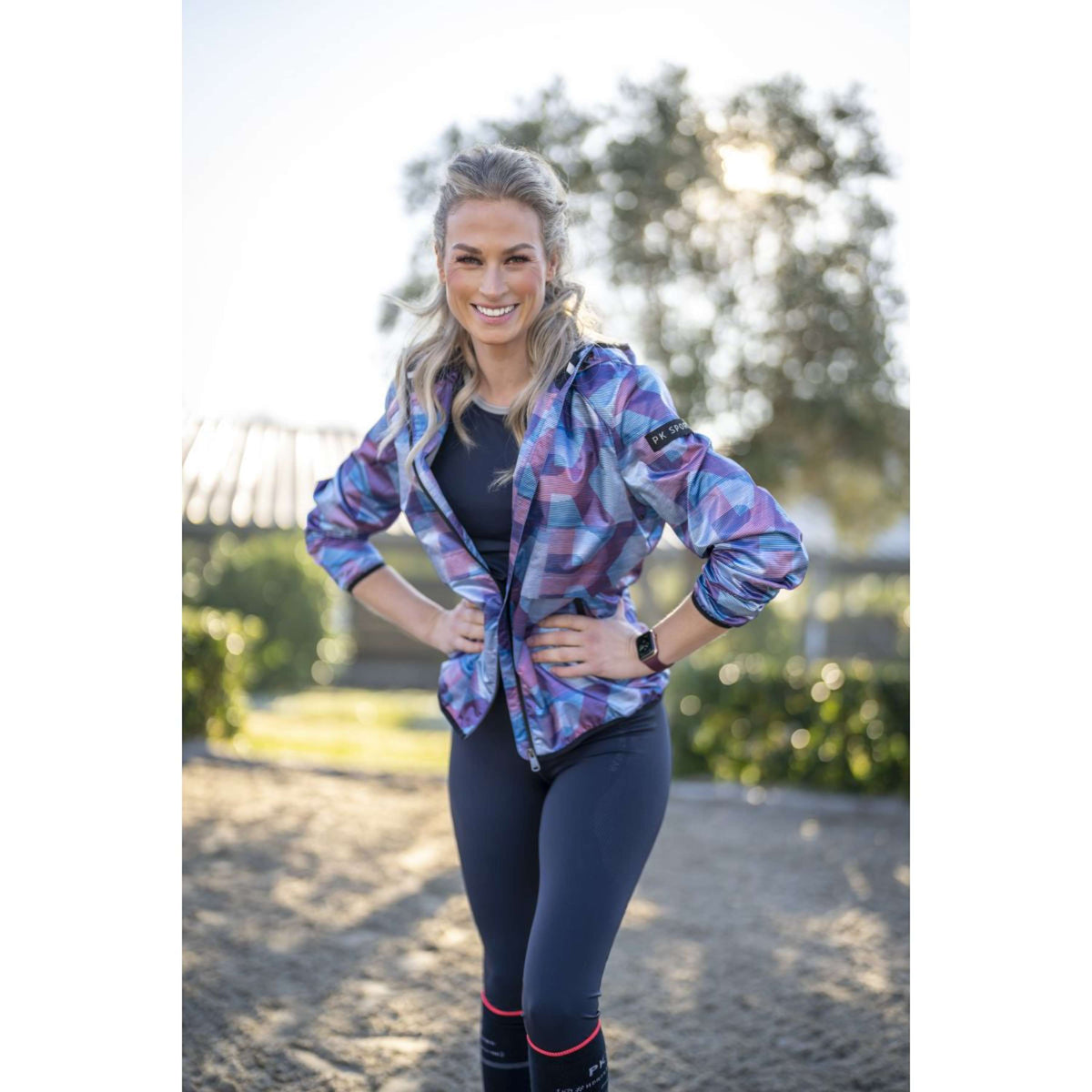 PK International Giacca Nebrasko Bambini Fluo Flame