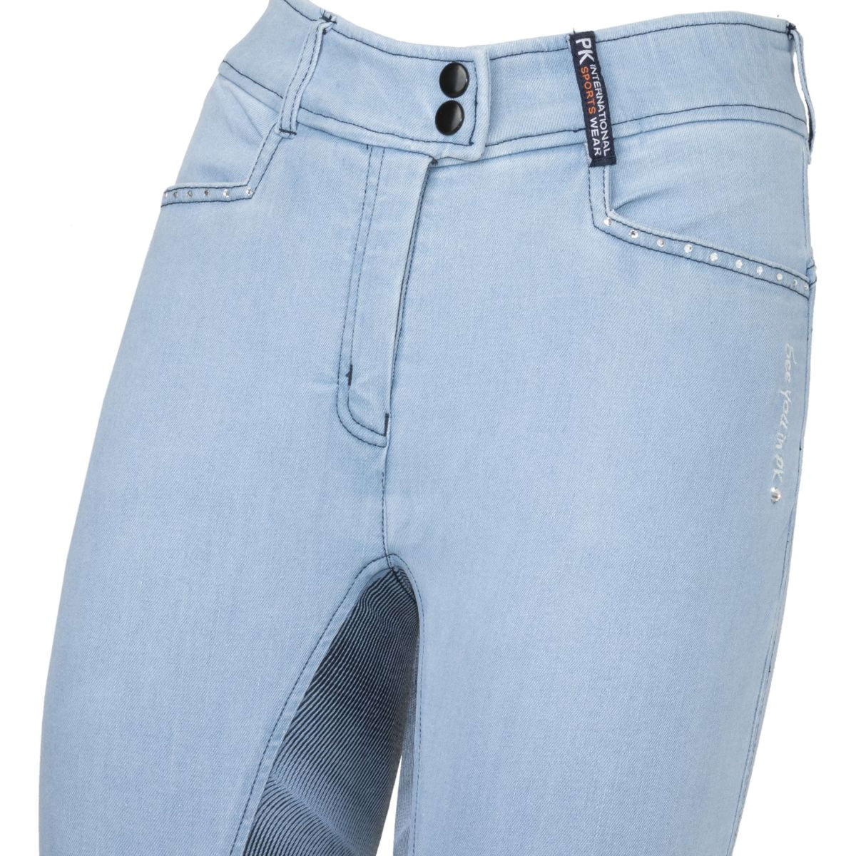 PK International Calzoni Notable Full Grip Light Denim