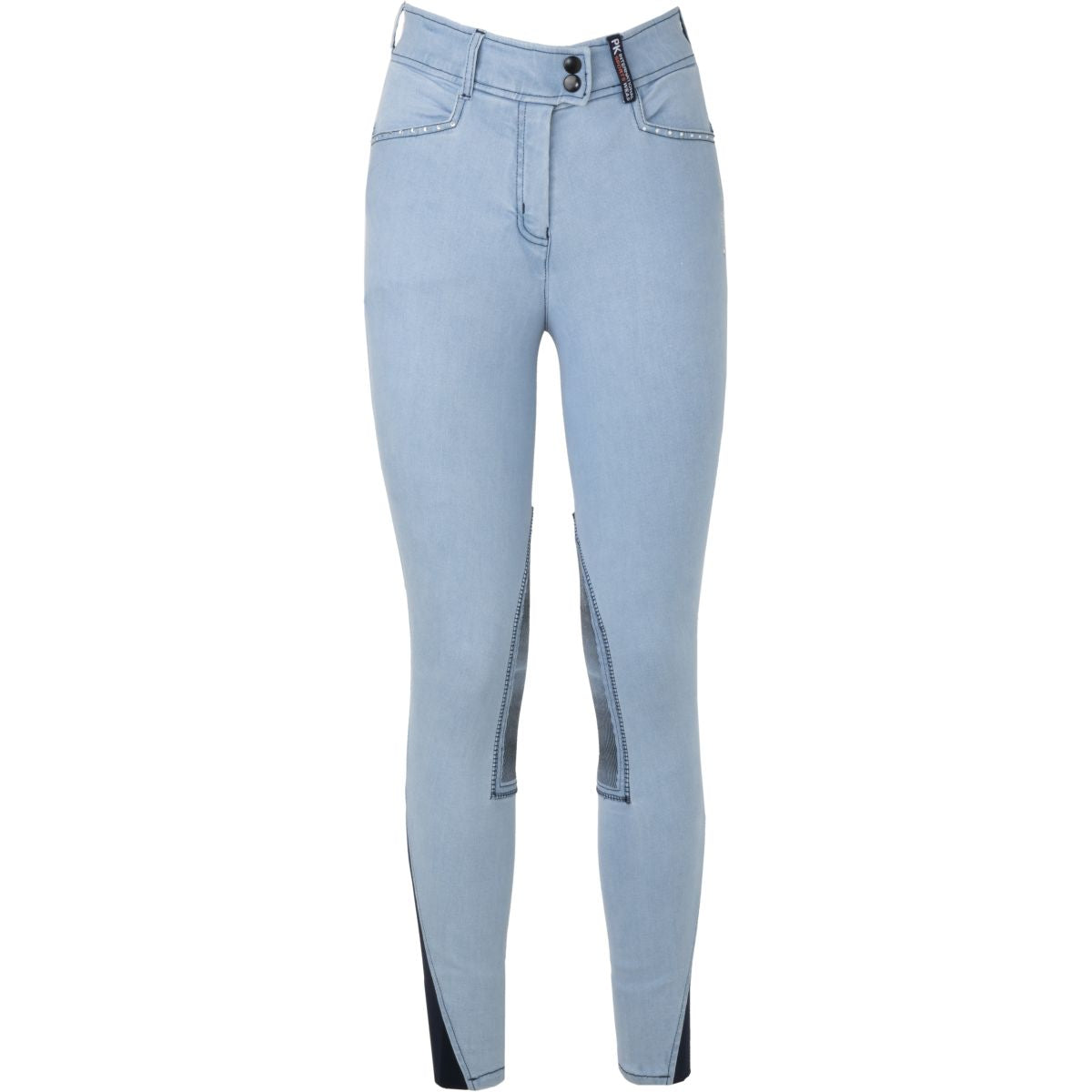 PK International Calzoni Notable Knee Grip Light Denim