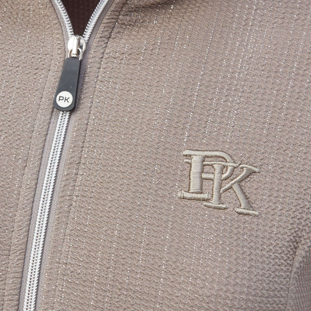 PK International Felpa con cappuccio e zip Arezzo Clay