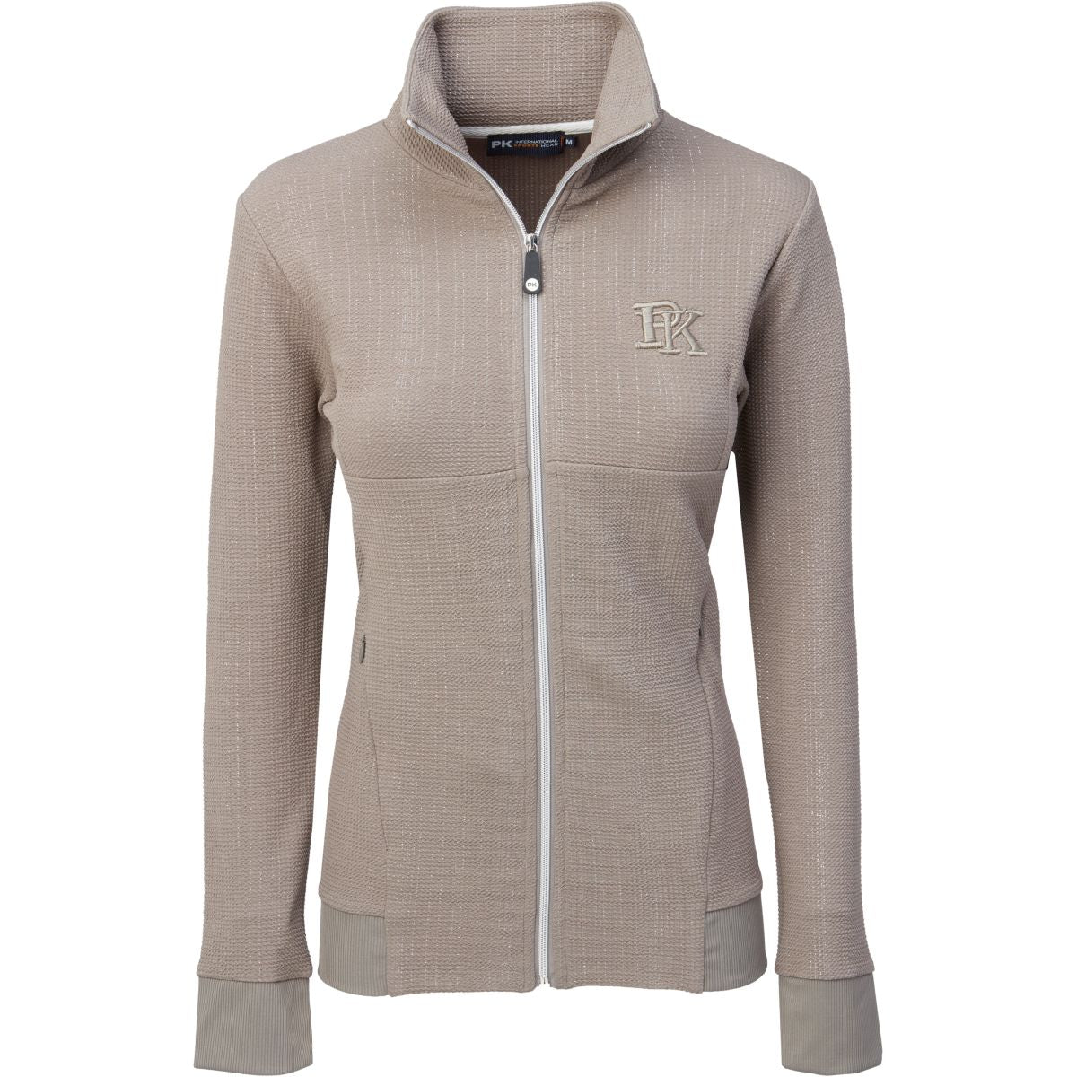 PK International Felpa con cappuccio e zip Arezzo Clay