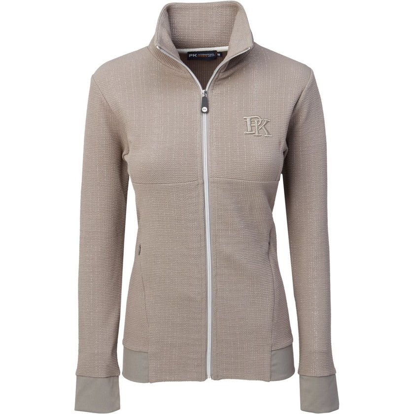 PK International Felpa con cappuccio e zip Arezzo Clay