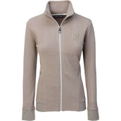PK International Felpa con cappuccio e zip Arezzo Clay