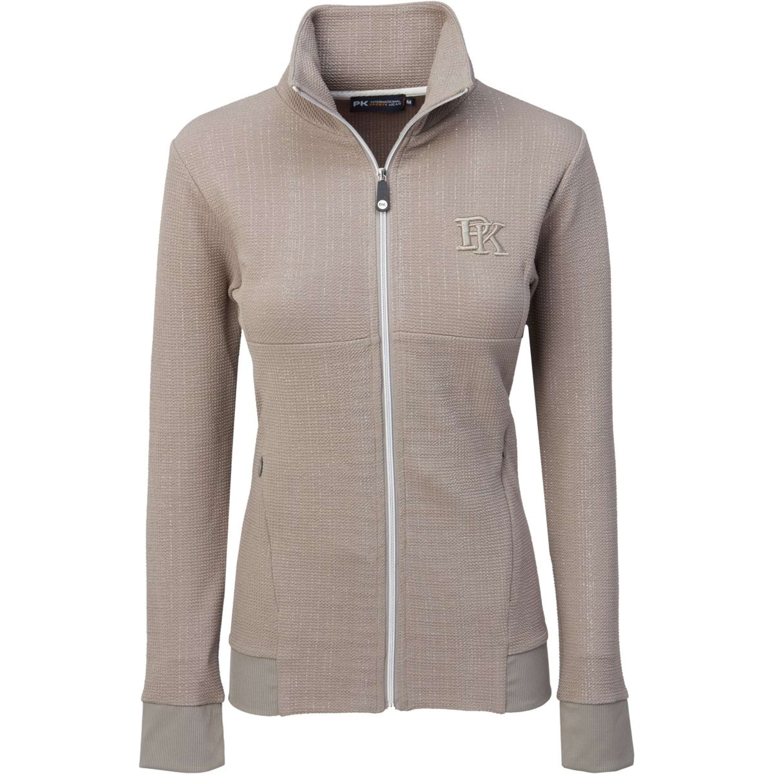 PK International Felpa con cappuccio e zip Arezzo Clay