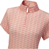 PK International Poloshirt Dakota All Over Fluo Coral