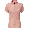 PK International Poloshirt Dakota All Over Fluo Coral