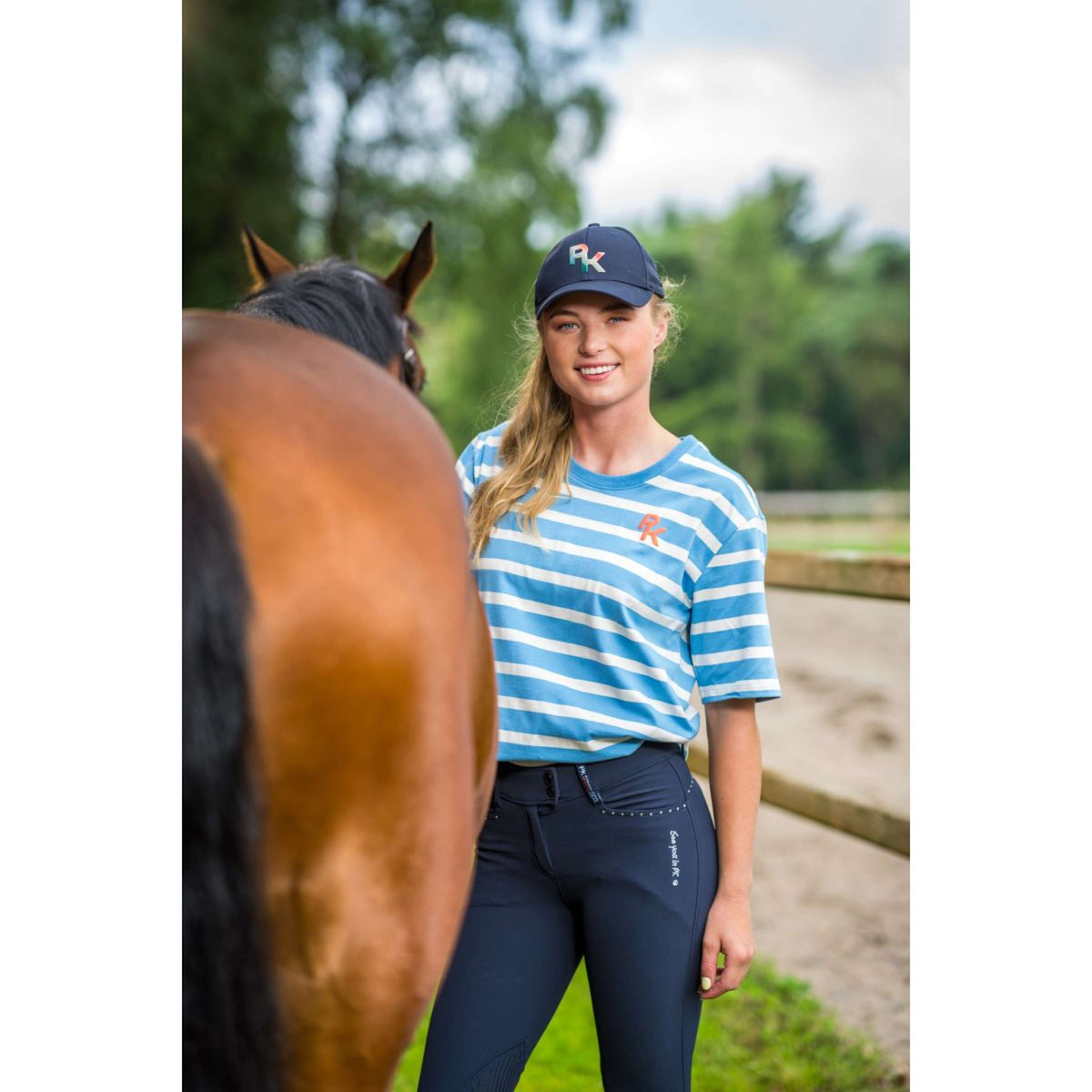 PK International Maglietta Dalmore Cotone Sky Blue