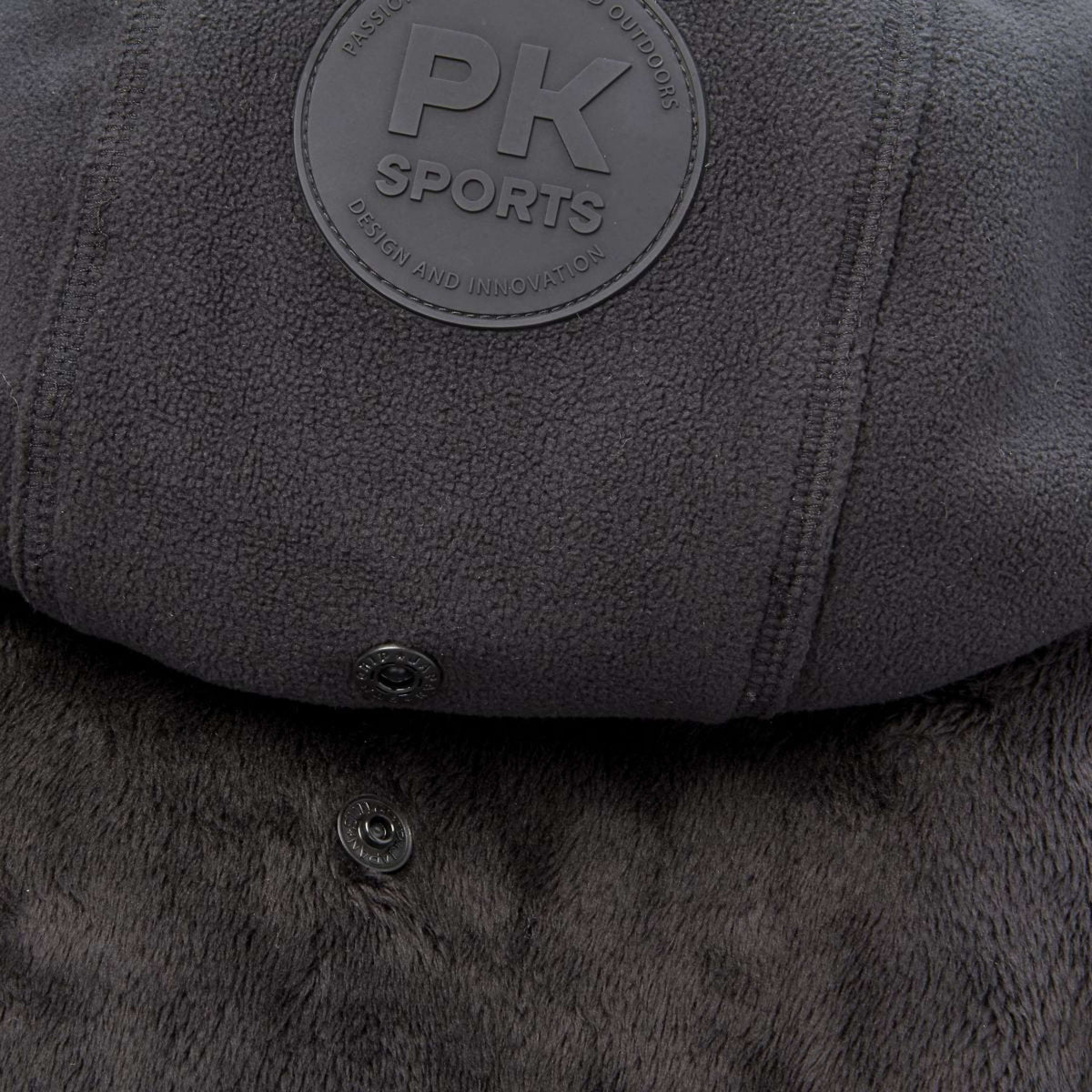 PK Felpa con cappuccio e zip Nordic Fleece Onyx