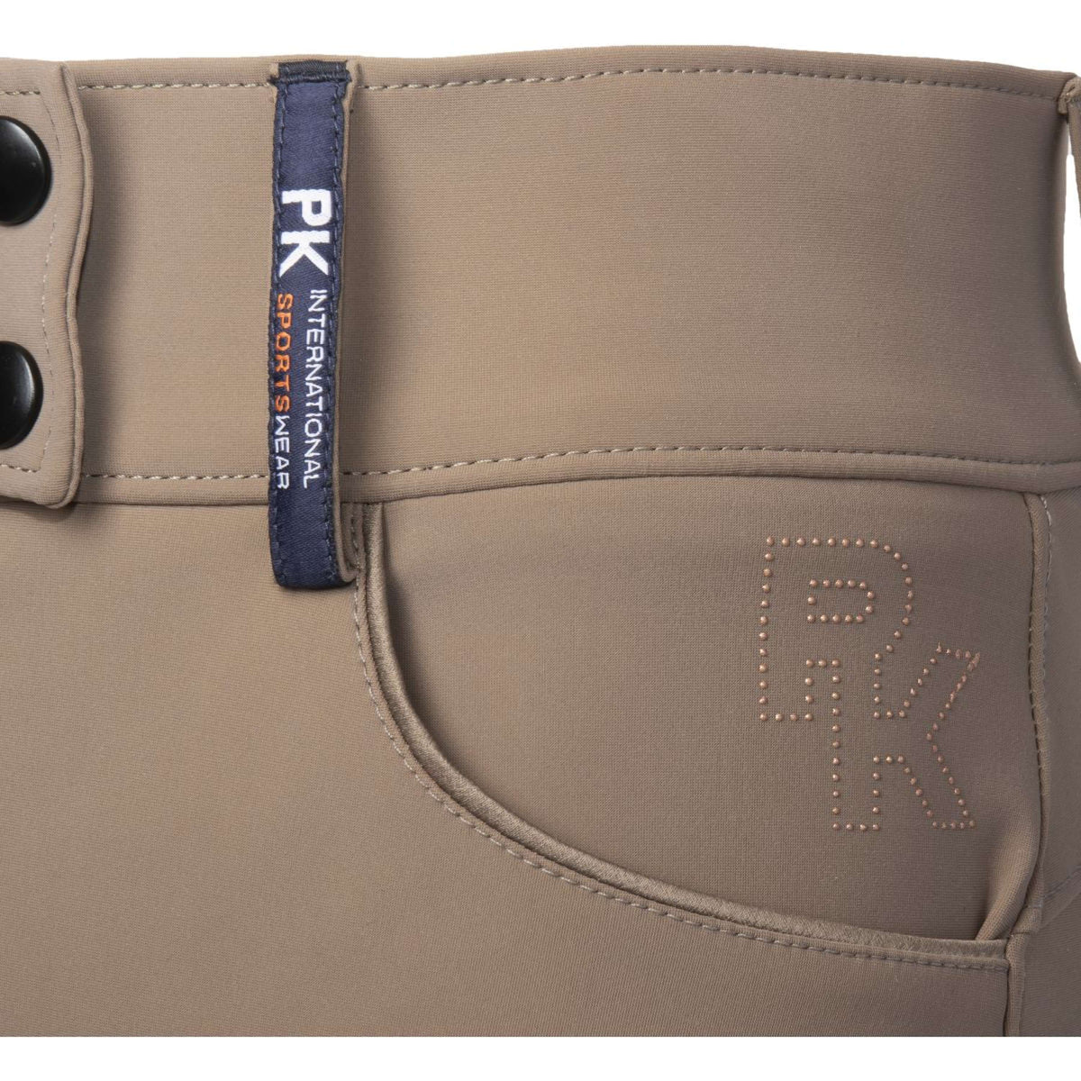 PK Pantaloni da equitazione Outsider Full Grip Seppia