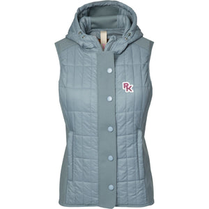PK International Gilet Racoon Faded Blue