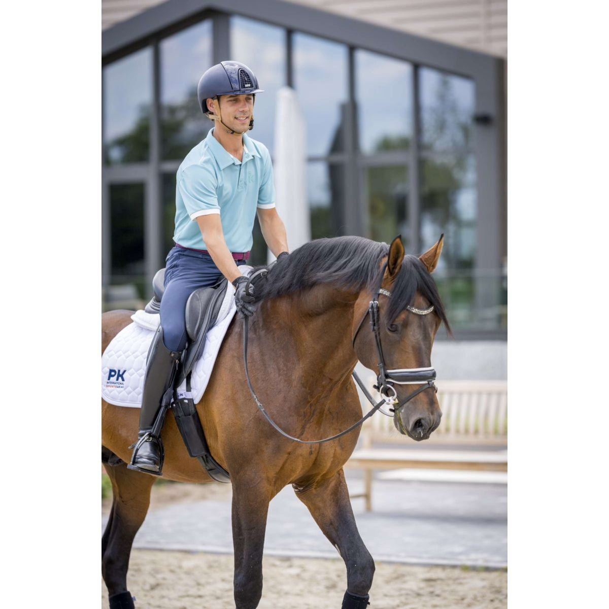 PK International Polo Piqué Rambo Uomini Fresh Teal