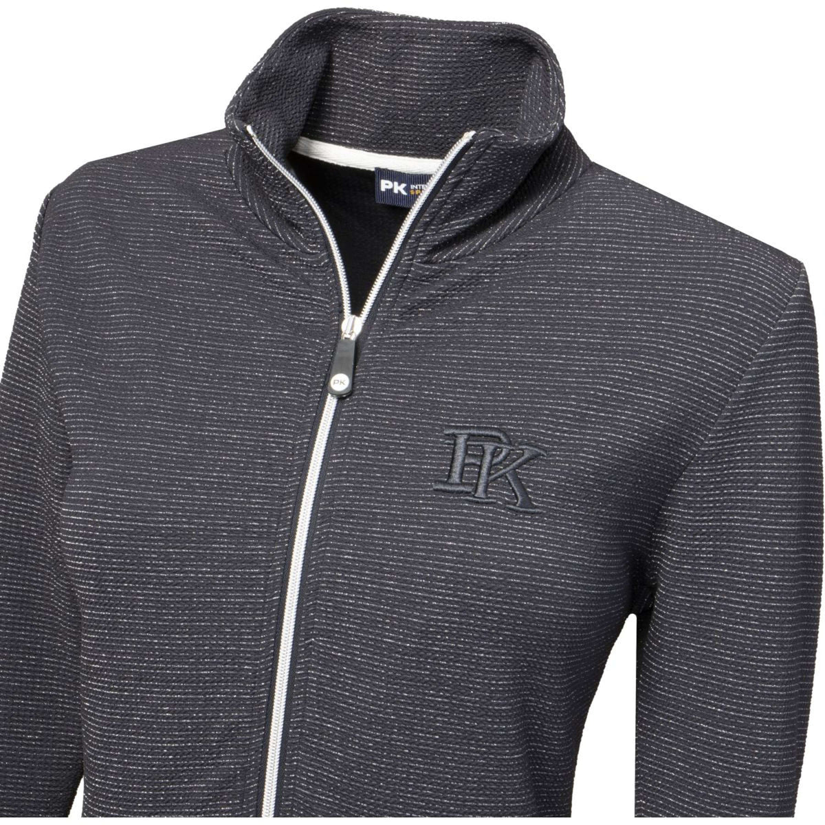 PK International Felpa con cappuccio e zip Performance Robinson Carbone