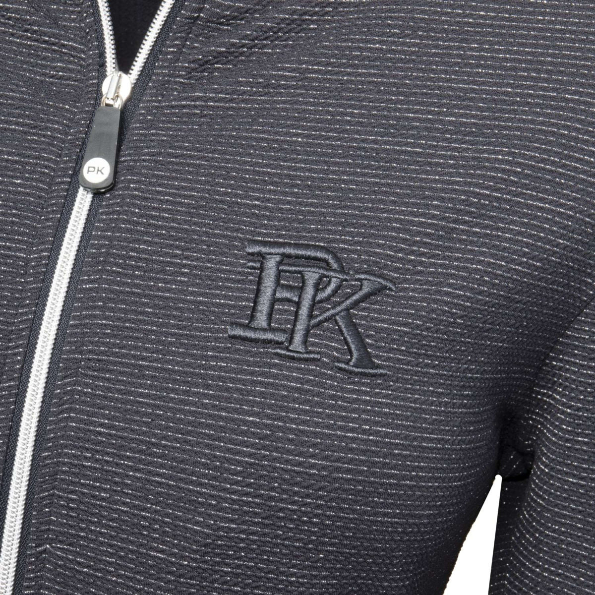 PK International Felpa con cappuccio e zip Performance Robinson Carbone