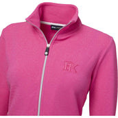 PK International Felpa con cappuccio e zip Performance Robinson Fluo Pink