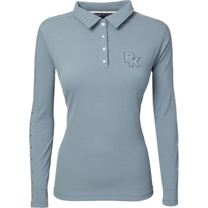 PK International Shirt Performance Romero Maniche Lunghe Faded Blue