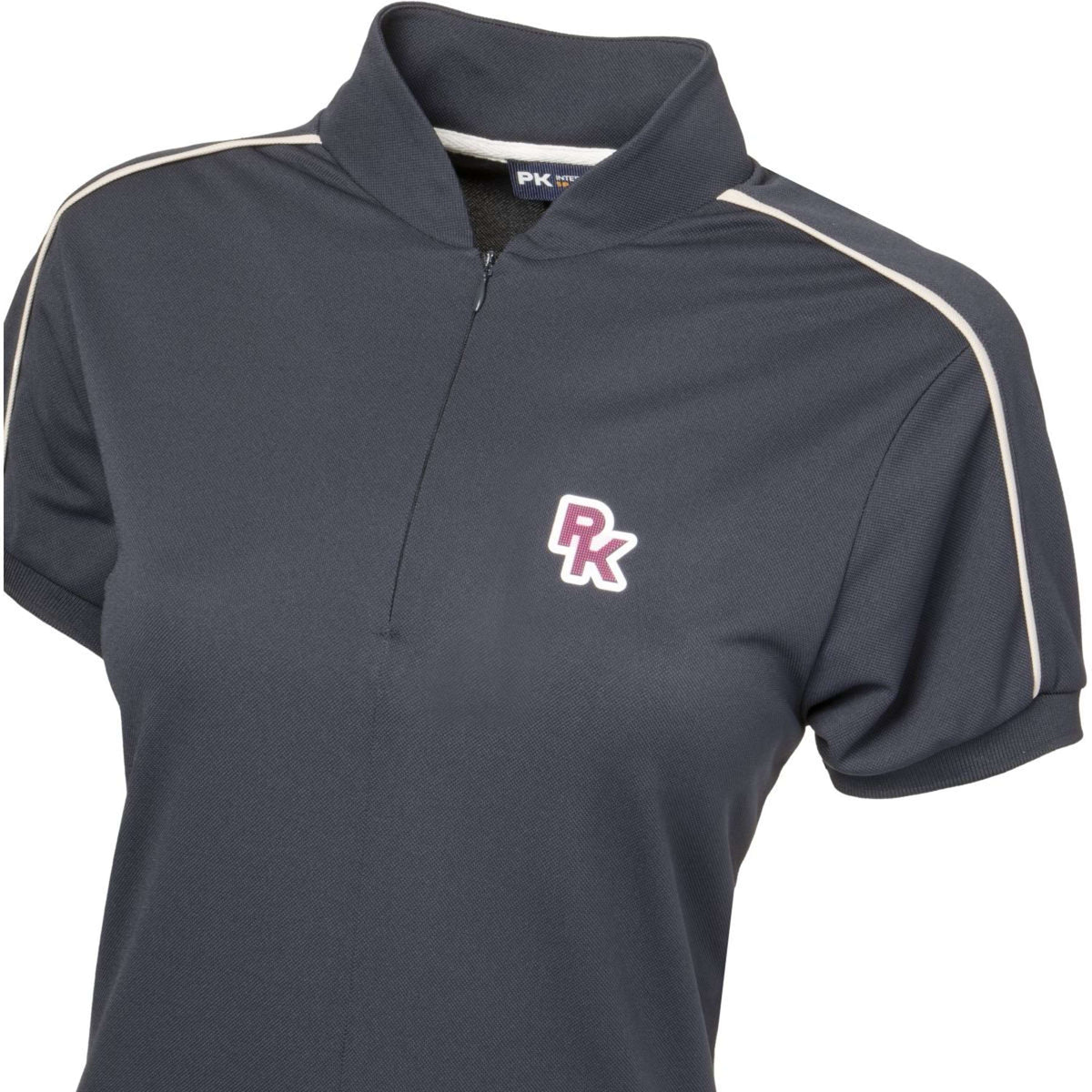 PK International Polo Performance Piqué Royal Carbone