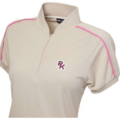 PK International Polo Performance Piqué Royal Dusty Beige
