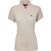 PK International Polo Performance Piqué Royal Dusty Beige