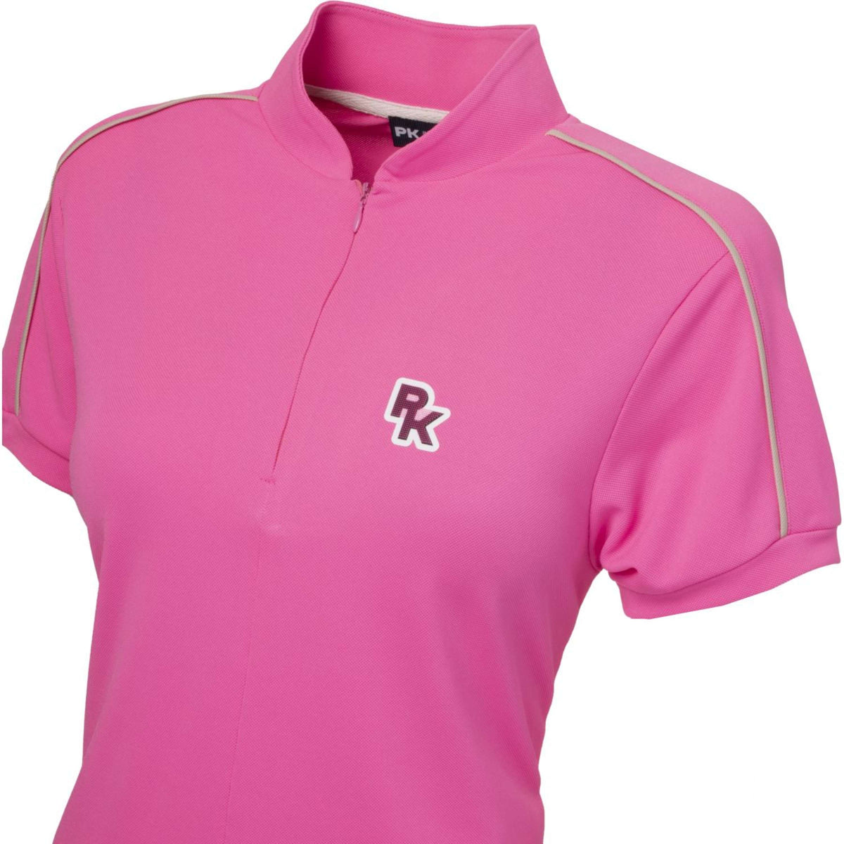 PK International Polo Performance Piqué Royal Fluo Pink