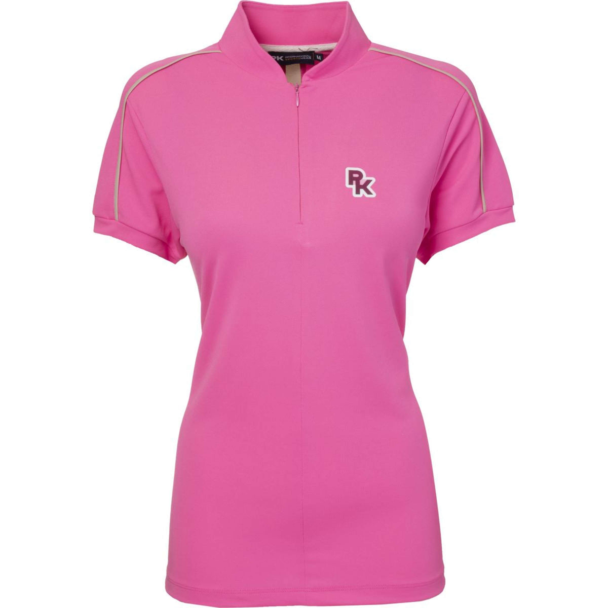 PK International Polo Performance Piqué Royal Fluo Pink