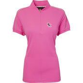 PK International Polo Performance Piqué Royal Fluo Pink