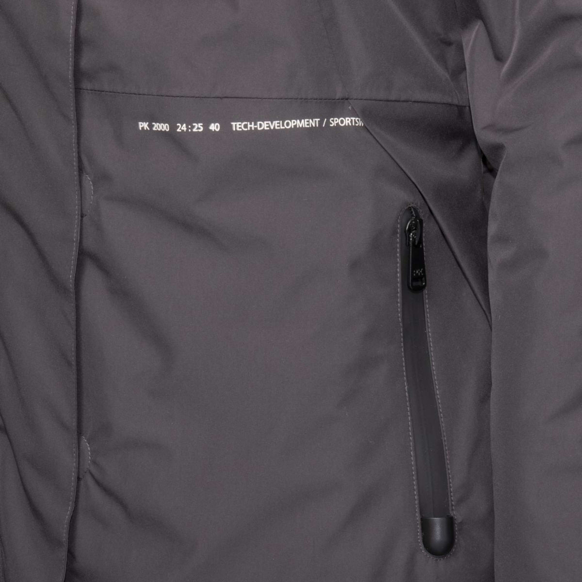 PK International Cappotto Lungo Rumble Waterproof Carbone