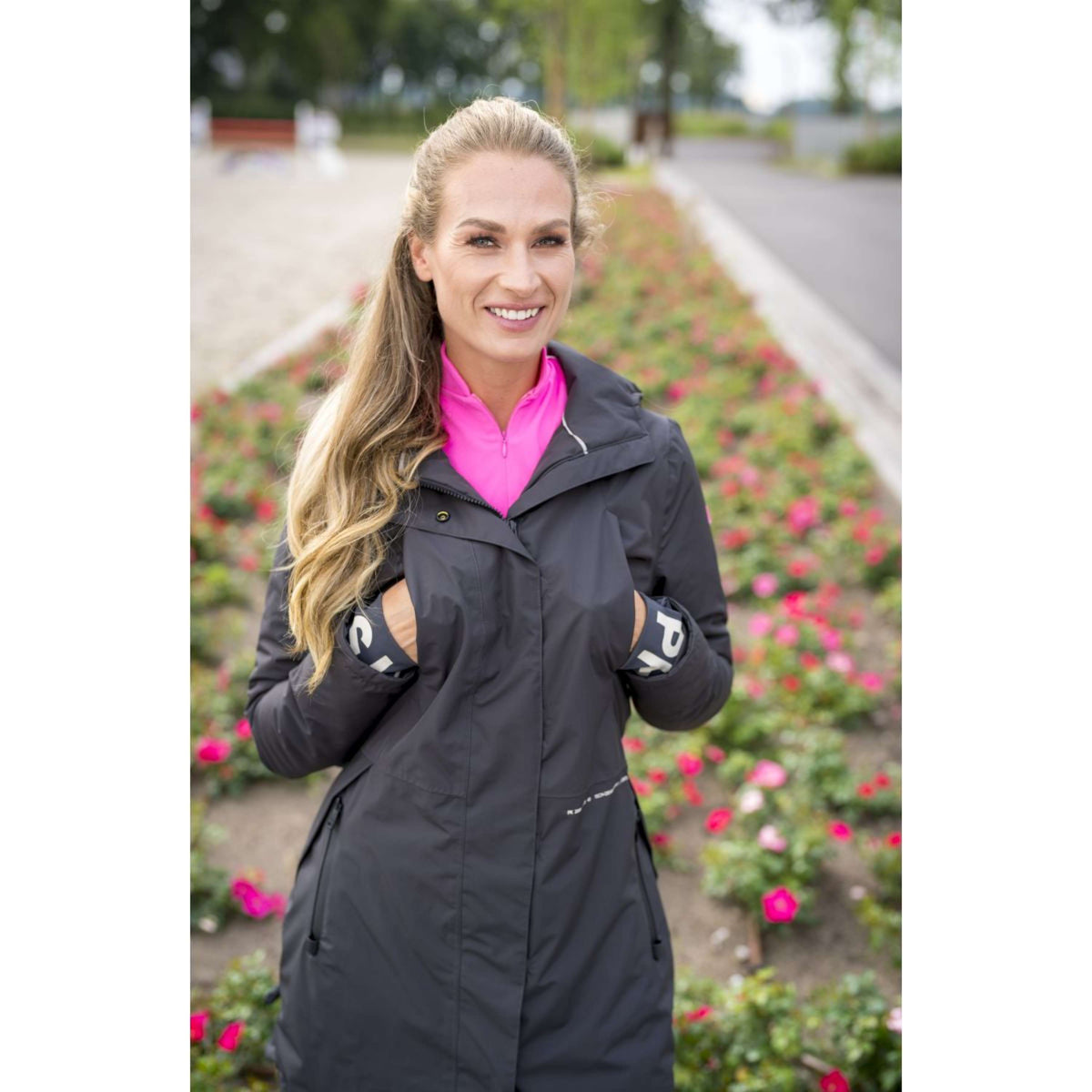 PK International Cappotto Lungo Rumble Waterproof Carbone