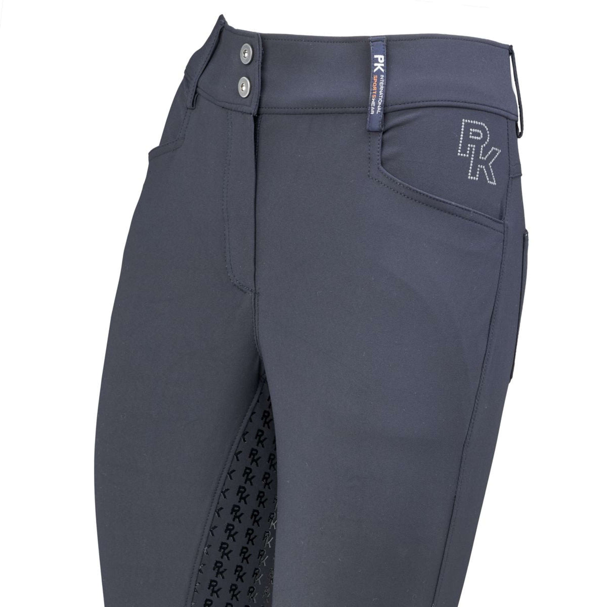 PK Pantaloni da Equitazione Telstar Full Grip Ebano