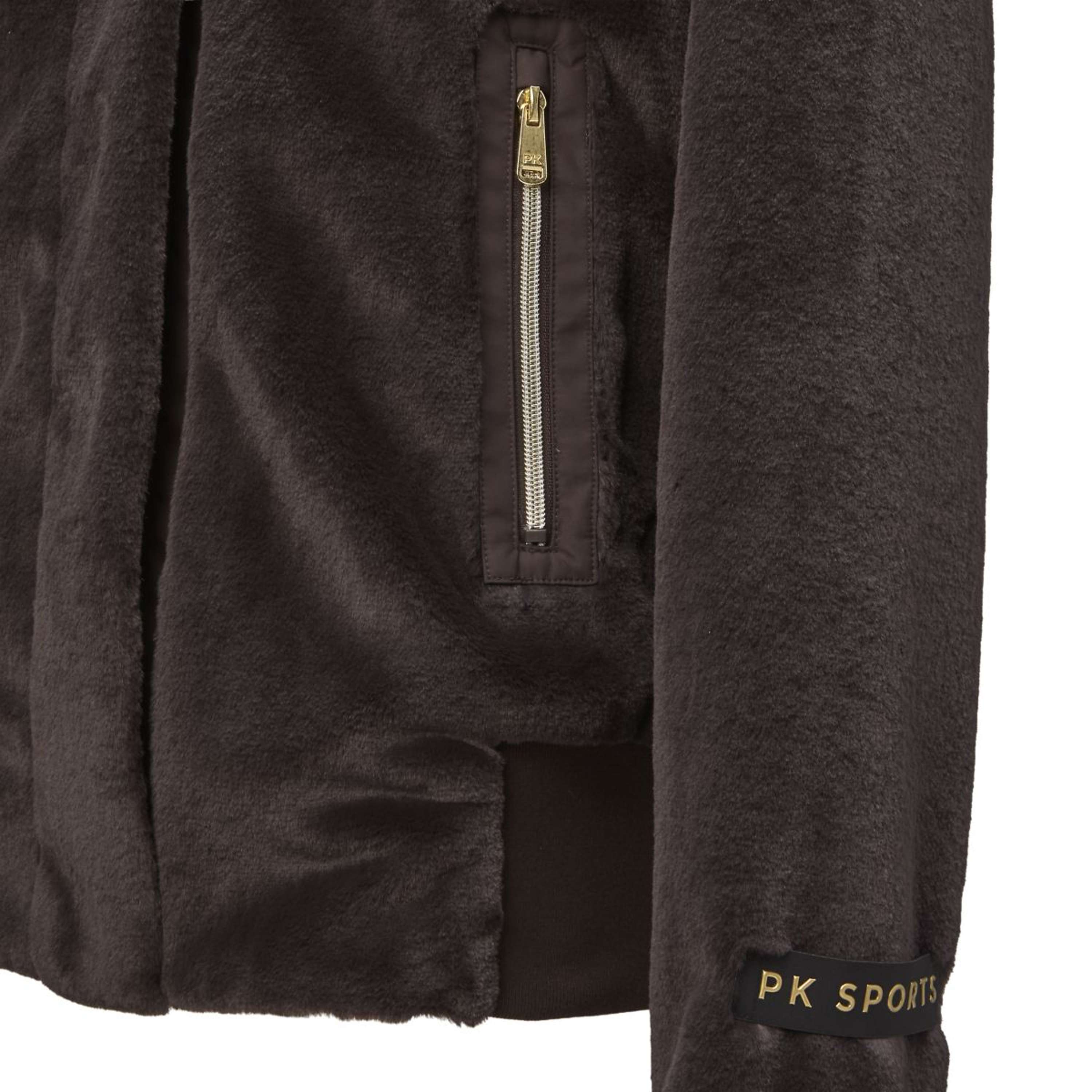 PK Felpa con cappuccio e zip Tiamo Fluffy Caffè