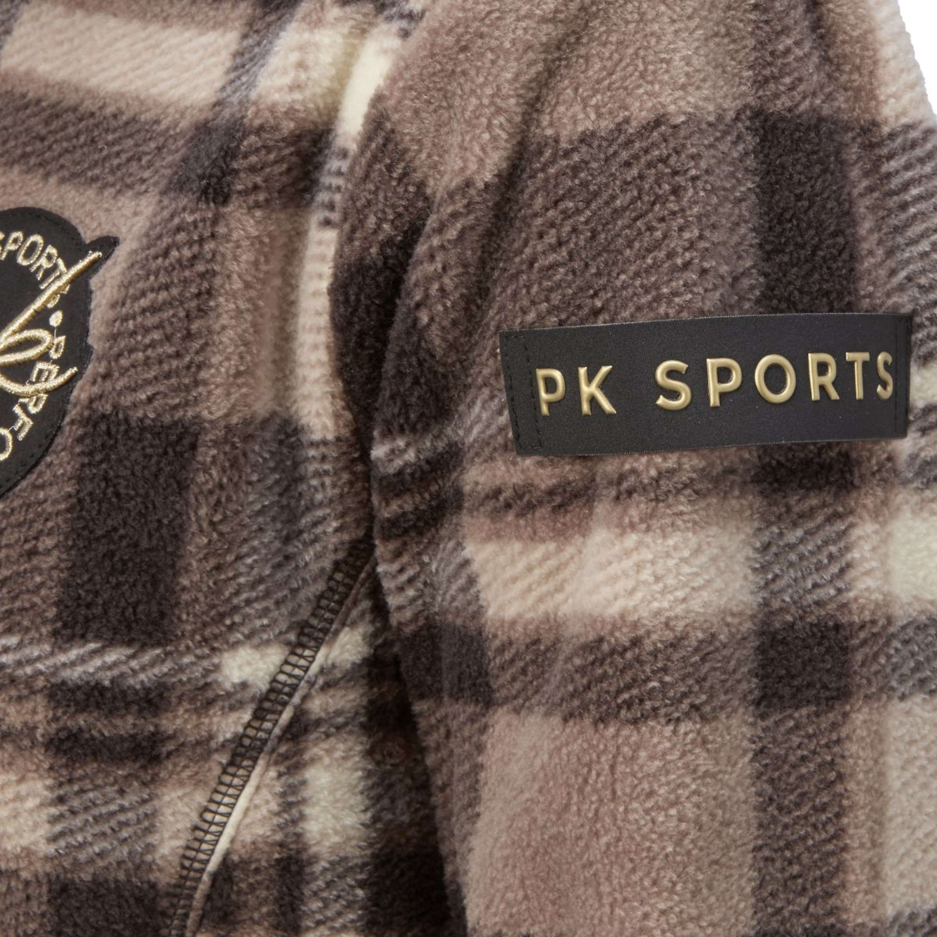 PK Felpa con cappuccio e zip Timber Fluffy Caffè
