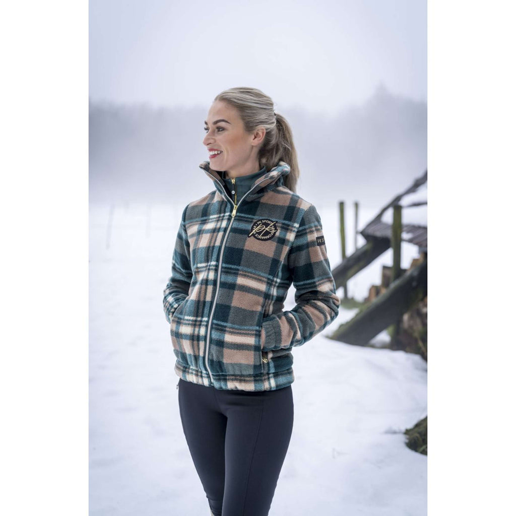 PK Felpa con cappuccio e zip Timber Fluffy Sea Moss