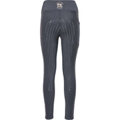 PK Leggings da Equitazione Toledo Full Grip Nero