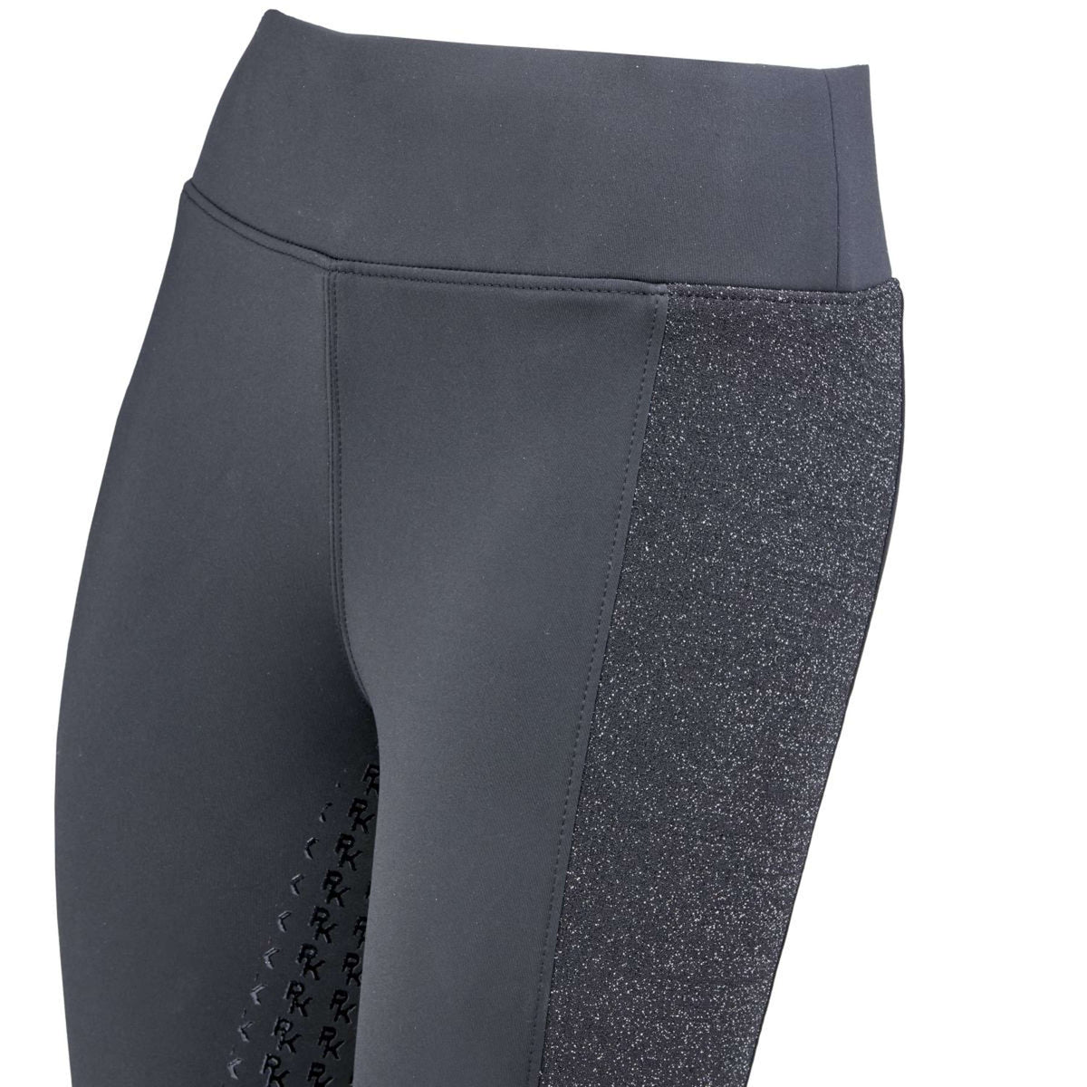 PK Leggings da Equitazione Toledo Full Grip Nero