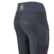 PK Leggings da Equitazione Toledo Full Grip Nero